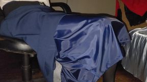 Long lined office skirt