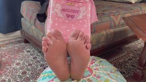 Foot Dom Diaper Punishment POV Humiliation