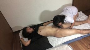 遠距離恋愛を経て久しぶりのエッチをするカップル