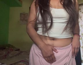 Sexy nisha alone at home