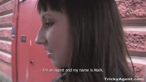 Tricky Agent - She must have been hungry for sex