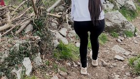 lara manara scopata in montagna