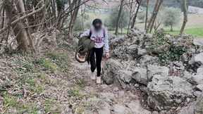 lara manara scopata in montagna