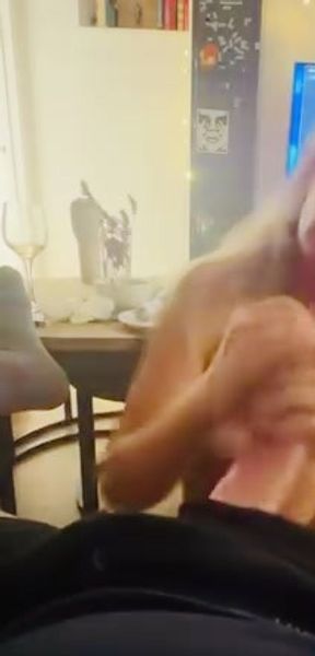 Britt Luck sucking Ed's huge dick
