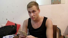 Sweaty Love Session - Fair-Haired Debt Dandy Gets Fucked