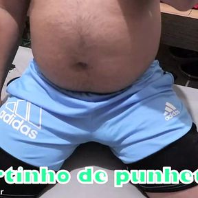 Masturbando a rola viciada em punheta dentro da cueca. Masturbating my addicted bator dong inside the underwear