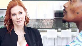 ”Pretty MOMMY Maitland Ward enjoys a well hung Ebony DUDE to perfection”
