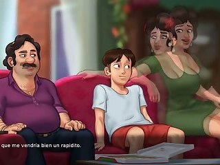 My Perverted Stepmom Wanted To Fuck Inside The Kitchen - Summertime Saga