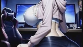 DID I SIT ON SOMETHING? (GIANTESS)