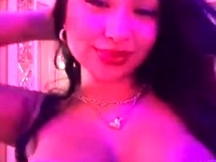 Big boobs milf masturbates with her dildo