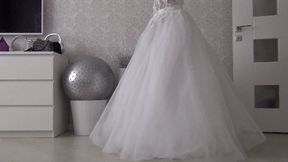 The view under the wedding dress b