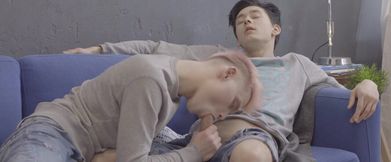 Skinny boys get intimate and slutty in homemade anal romance