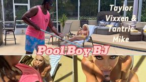 POOL BOY BBC BJ w @tantricmike