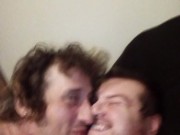 T4T Trans Couple Nude Self-Posing 12
