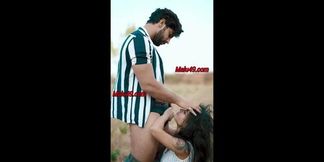 Blonde Reshmi R Nair gets ravaged by hunk Nikk's gigantic beast in outdoor XXX thrill ride