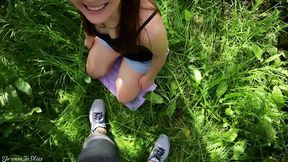 Her Lips Couldn't Resist My Cock&#x1F32D; Outdoors