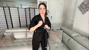 ziva fey - taekwondo mistress pov beatdown