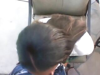 Ebony beauty Divine Has A Admirable Creampied Gap