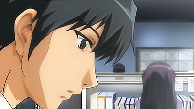 Hentai married couple tries anal sex