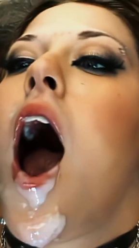 Fetish Whore Trisha Rey Gangbanged by Three Huge Cocks