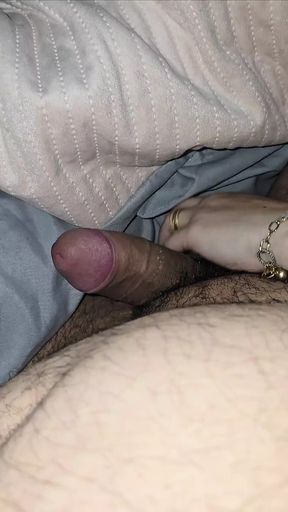 Step momwith sexy nails play with step son big balls