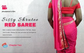 Sissy Shrutee Chapter 2 - Solo Indian Trans in Saree