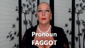 Pronoun Faggot Goddess Natasha (MOV)