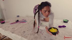 Anal Coloring Time With Big Ass Spanish Babe Nuria Millan