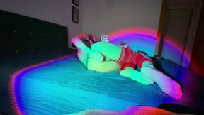 Corrida como n el dildo