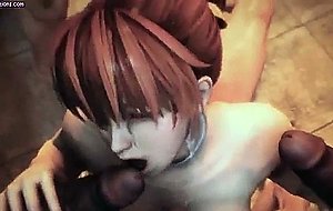 Animated slut giving deeptroath