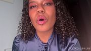 Spit bucket job interview POV - Evil Boss Goddess Luna Law makes you swallow her divine spit, Female Domination, Ebony Female Domination