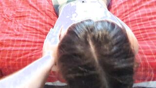 Texting turns in a penis blowing, finger blasting bent over fucking fu.