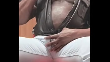 Black Dad Leather &amp_ Sexy Attired Smoking Scenes