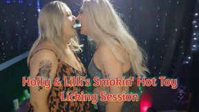 Holly & Lilli's Smokin' Hot Toy Licking Session - SFL321