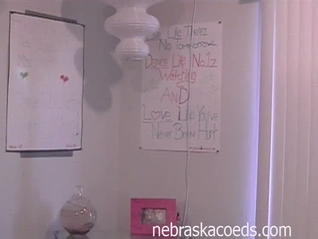 Iowa College Dorm Room Fun with a Hot College Girl Part 2