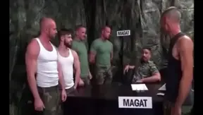 Hairy Soldiers Unleashed — Gangbang Breeding Fury – GayMilitaryPorn 18+