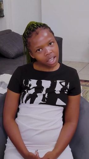 This 18YO EBONY GIRL was so hungry for America she took my BWC like she had practiced for years   Clip 1