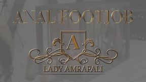 ANAL FOOTJOB Total lenghts 3:29 minutes  Anal Asshole fucked Footjob Feet Toe Foot Fetish Cock Penis Slave Cage Köfig BDSM Slave LADY AMRAPALI  Herrin Mistress Domina