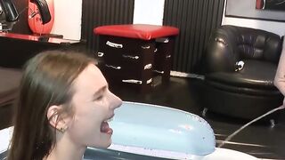 German teen 19 yo at cumshot fisting piss gang bang party