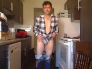 Maolo's XXX Excited to Strip Naked & Cum for Stripper Andy!