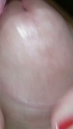Wife milking cock   Clip 1