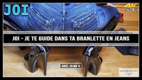 JOI - Je te guide dans ta branlette en jeans 4K