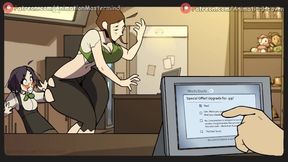 Busty barista gets rough doggystyle and gangbanged in 4K