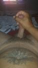 Teasing you with my hard wet cock
