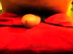 Skinny Twink's Thick Cum Orgasm While Humping a Towel