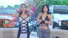 Filthy Friends Get Wicked Down - Dildo Devouring Orgy at Exclusive Mansion