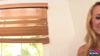 Summer Heat: Blonde Bombshell India Summer Sucks Brett Rossi's Mind
