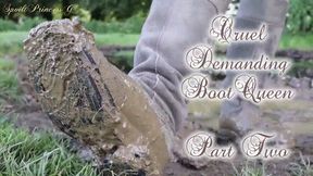 Cruel Demanding Boot Queen - Part Two