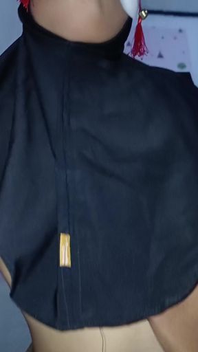 18 year old hijab girl her pussy is still narrow   Clip 1