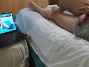 Cumming (Almost) Hands Free Watching A Masturbation Video from TeenyGinger